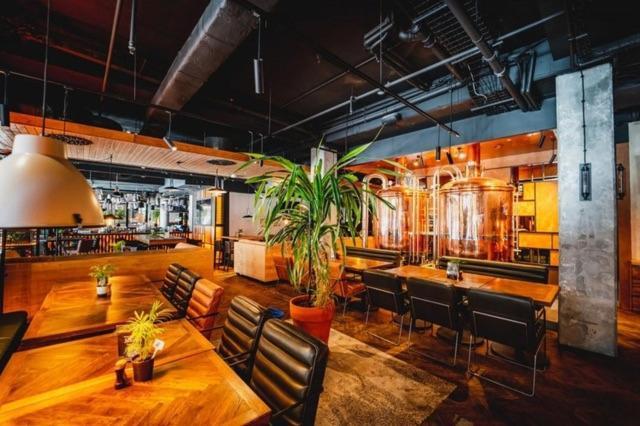 Hotel Bristol Tradition And Luxury Rzeszow Luaran gambar The interior of the brewery